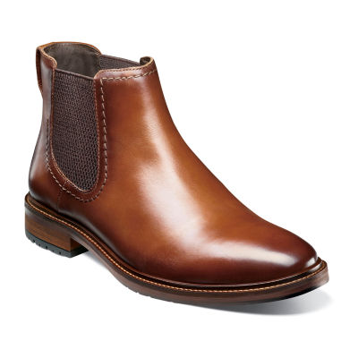 Florsheim Mens Flat Heel Chelsea Boots