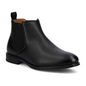 J. Ferrar Mens Blake Flat Heel Chelsea Boots, Color: Brown - JCPenney
