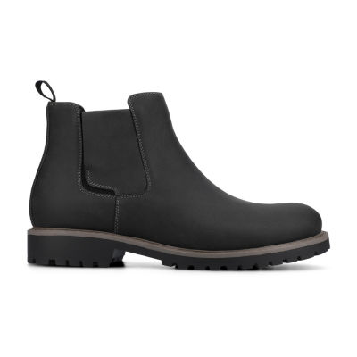 Vance Co Mens Block Heel Chelsea Boots
