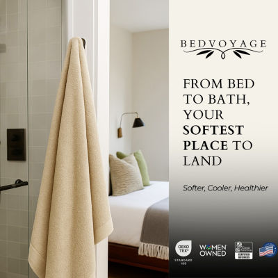 Bedvoyage Cotton & Bamboo Bath Sheet