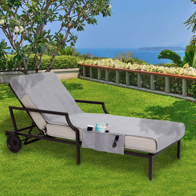 Linum Home Textiles Chaise Lounge Cover Chair Protector
