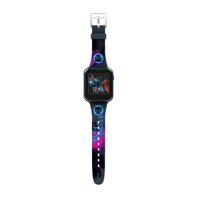 Marvel Black Panther Boys Black Smart Watch Avg4608jc