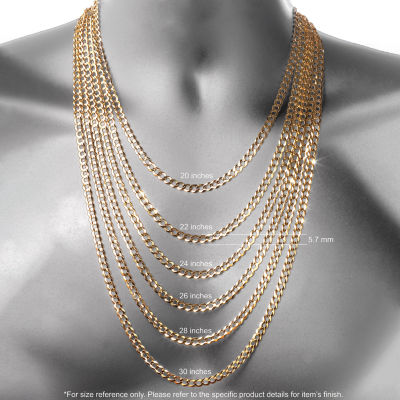 10K Gold Venetian Box Chain Necklace