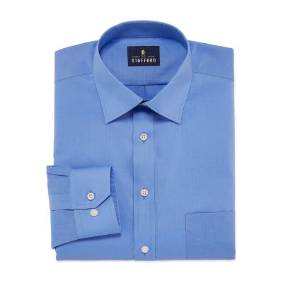 Stafford fitted hot sale dress shirts