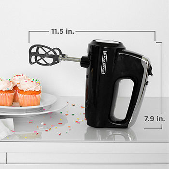 Black And Decker 5 Speed with Turbo Hand Mixer With 5 Attachments