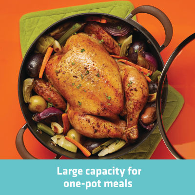 Circulon Symmetry Hard Anodized 5.5-qt. Casserole Pan