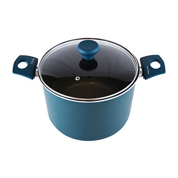 Non stick Aluminum Stock Pot With Lid Perfect For Gas - Temu