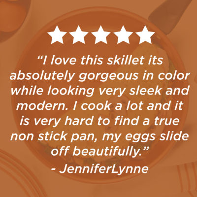 Farberware Glide Copper Ceramic 10" Nonstick Frying Pan