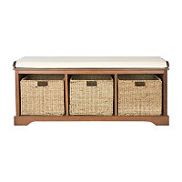 Lonan Storage Bench, One Size, Brown