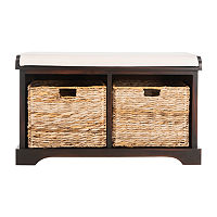 Freddy Storage Bench, One Size, Brown