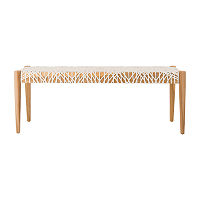 Bandelier Bench, One Size, White
