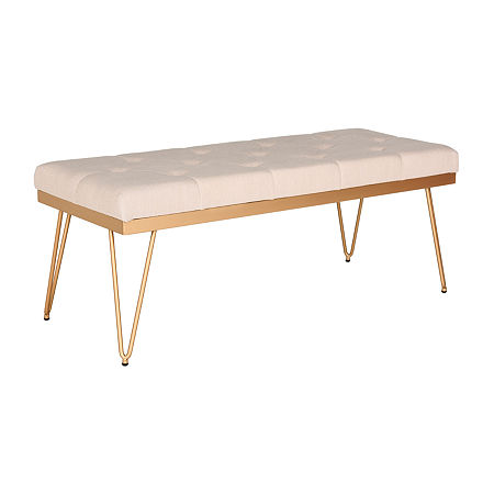 Marcella Bench, One Size, Beige