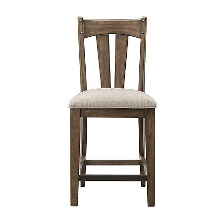 Rustic River 2-pc. Counter Height Bar Stool, One Size, Brown