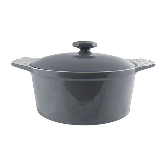 Taste of Home 2-qt. Stoneware Round Casserole with Lid