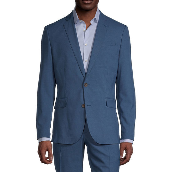 J. Ferrar Ultra Comfort Mens Stretch Fabric Slim Fit Suit Jacket, Color ...