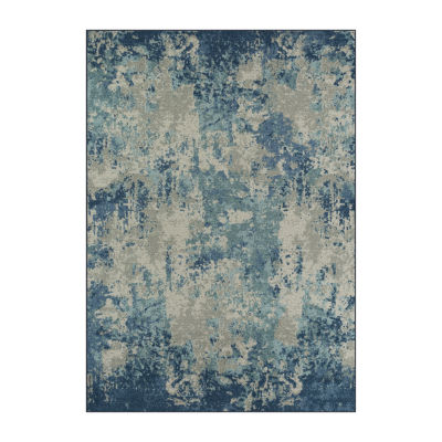 Maples Abstract Stone Rectangular Indoor Rugs