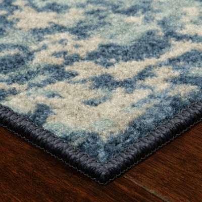 Maples Abstract Stone Rectangular Indoor Rugs