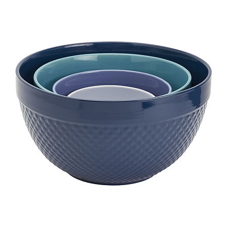 Tabletops Unlimited 4-pc. Mixing Bowls, One Size, Blue