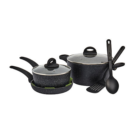 Denmark 7-pc. Cookware Set, One Size, Black