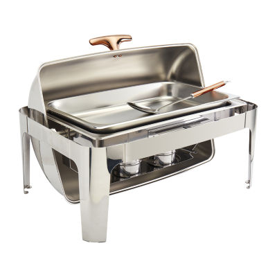 Denmark 5-pc. Roll Top 9.5-qt. Chafing Dish, Color: Silver - JCPenney