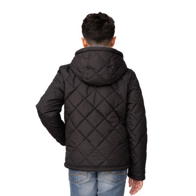 Nike Windbreaker DKNY Boys' Puffer Jacket Lightweight Quilted