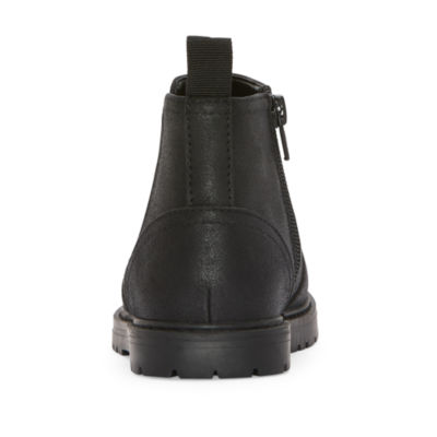 Thereabouts Little & Big  Boys Wesley Flat Heel Chelsea Boots