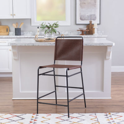 Coovewood Counter Height Upholstered Bar Stool