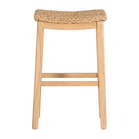 Graham Hyacinth Bar Stool, One Size, Brown