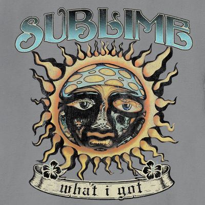 Mens Short Sleeve Sublime Graphic T-Shirt