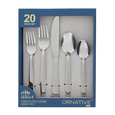 Ornative™ Amias 20-pc. Flatware Set