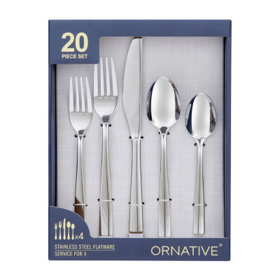 Ornative™ Lola 20-pc. Flatware Set