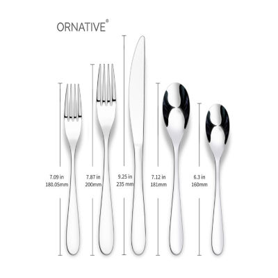 Ornative™ Percival 20-pc. Flatware Set