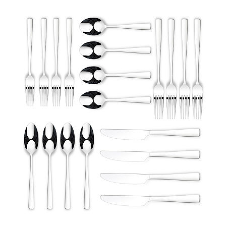 Ornative Adila 20-pc. Flatware Set, One Size, Silver