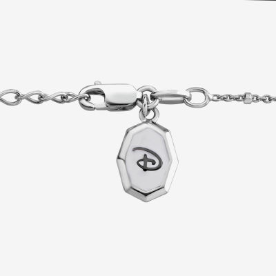 Disney Jewels Collection Womens 1/ CT. T.W. Natural Diamond Sterling Silver Mickey and Friends Mickey Mouse Mickey Mouse Clubhouse Pendant Necklace