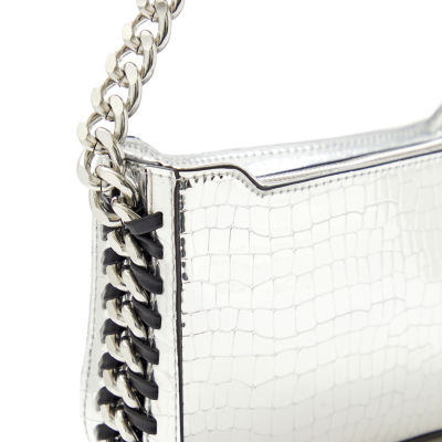 Forever 21 Croco Shoulder Bag