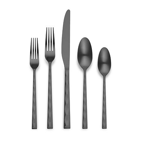 Ornative Rooney 20-pc. Flatware Set, One Size, Black