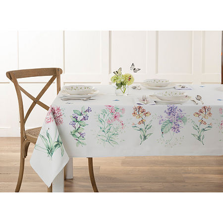 Lenox Butterfly Meadow Garden Tablecloths, One Size, Multiple Colors