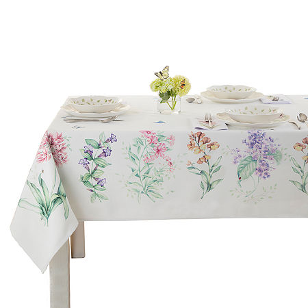 Lenox Butterfly Meadow Garden Tablecloths, One Size, Multiple Colors