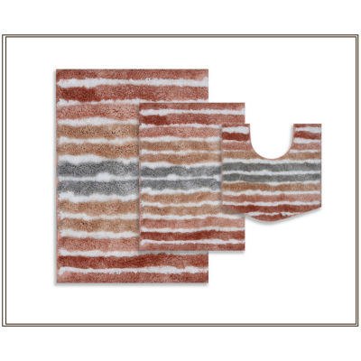 Home Weavers Inc Impression 3-pc. Bath Rug Set