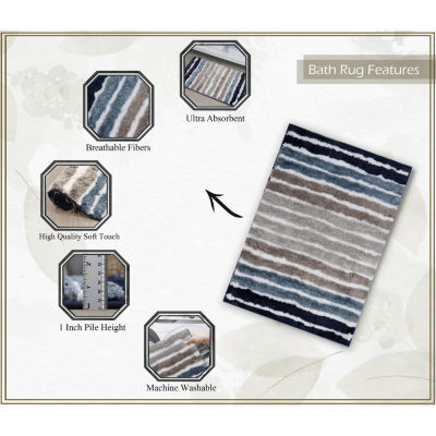 Home Weavers Inc Impression Bath Rug