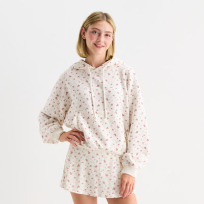 Arizona Womens Long Sleeve Fleece Active Hoodie