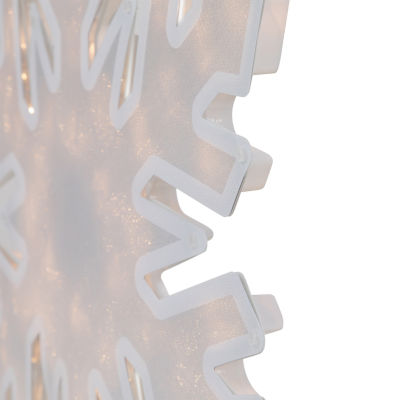 Northlight 20in Prelit Snowflake Christmas Window Decor