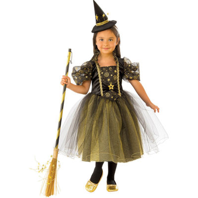 Girls Golden Star Witch 2-pc. Costume