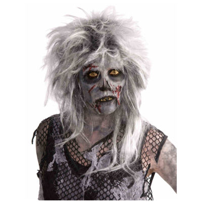 Womens Wild Zombie Wig Costume Accessory