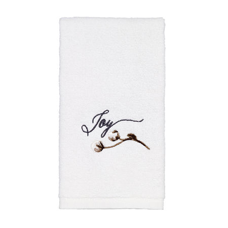 Avanti Modern Farmhouse Bath Towel, One Size, White