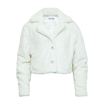 Only Short Faux Fur Jacket - Women - White - L