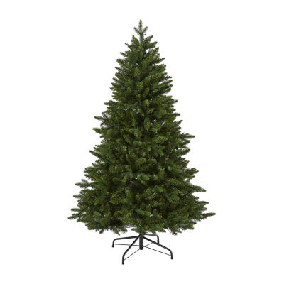 Nearly Natural 5 Foot Fir With 150 Led Lights Pre-Lit Christmas Tree