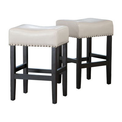 Laramie 2-pc. Counter Height Upholstered Bar Stool