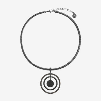 Liz Claiborne Womens Zinc Pendant Necklaces
