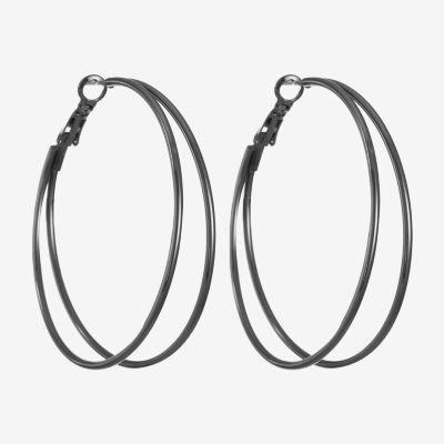 Liz Claiborne Double Hoop Earrings